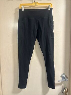 Woolx Piper Pocket Leggings S Merino Wool Black Outdoor Hike Trail Granola